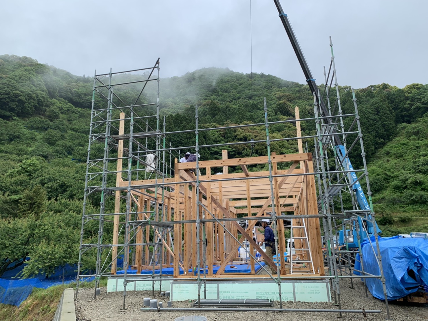 5月19日は上棟日でした 和歌山で注文住宅を建てるなら提案力の評判が高いアートフルホーム 5月19日は上棟日でした 和歌山で注文住宅を建てるなら提案力の評判が高いアートフルホーム